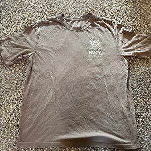 RVCA Men's Short Sleeve Tee in Brown